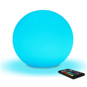 Boule de jardin lumineuse